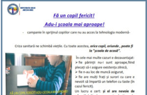 6.000 de elevi din Argeș nu participă la școala online/ Inspectoratul face campanie să strângă calculatoare