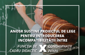 Studenții susțin incompatibilitatea dintre persoanele condamnate penal și funcția de profesor