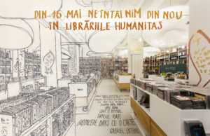 Humanitas redeschide librăriile din 16 mai