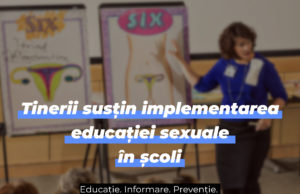 Elevii și studenții cer ca educația sexuală să nu fie o condiționată de acordul părinților