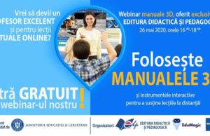 Curs online despre folosirea manualelor digitale, cu sprijinul Ministerului Educației/ Printre speakeri- Claudiu Săftoiu, directorul Editurii Didactice