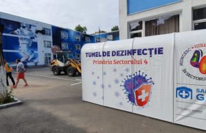 Se pot folosi tunelurile de dezinfecție în școli? INSP: Nu recomandăm