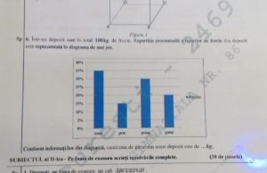 Subiecte Matematică Evaluare Națională 2020: Problemă de geometrie cu un paralelogram FOTO