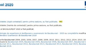 Rezultate finale Bac 2020: Notele după contestații au fost publicate duminică