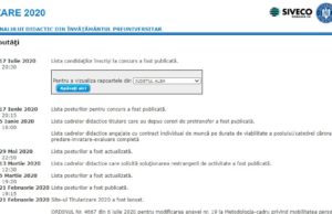 Titularizare 2020: A fost publicată lista candidaților înscriși la concurs