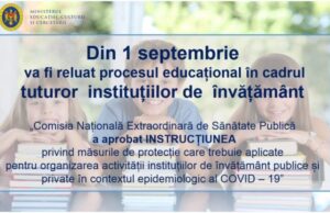 Școlile din Republica Moldova încep la 1 septembrie – decizia oficială