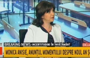 VIDEO Monica Anisie: Sperăm ca pe data de 10 septembrie să fie livrate măcar primele tablete