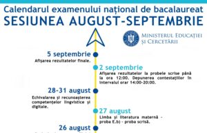 BAC 2020. Sesiunea a doua începe pe 24 august
