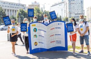 Elevii protestează la Guvern pentru noul an școlar