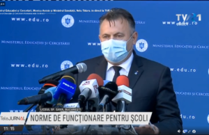 Nelu Tătaru: La trei cazuri în clase diferite școala se închide 2 săptămâni