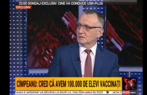 Sorin Cîmpeanu: 60% dintre profesori s-au vaccinat