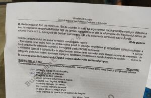 Decizie. Școlile din județul Botoșani dau teze cu subiect unic la Matematică, Română și Istorie