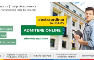 Universitatea de Știinte Agronomice și Medicină Veterinară din București scoate 5.400 de locuri pentru admitere. Care sunt criteriile?