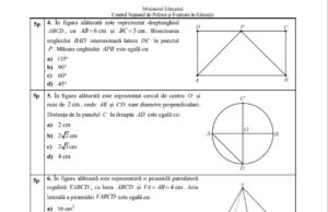 Evaluare Națională 2021: Profesoară de matematică: Subiectele 1 și 2 sunt foarte ușoare
