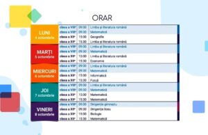 Reîncepe Teleșcoala pentru elevii de clasele VIII-a și a XII-a| Programul emisiunilor