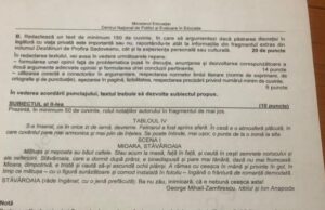 Ce subiecte au primit elevii de la REAL și UMAN la Simulare BAC 2022 -proba de română