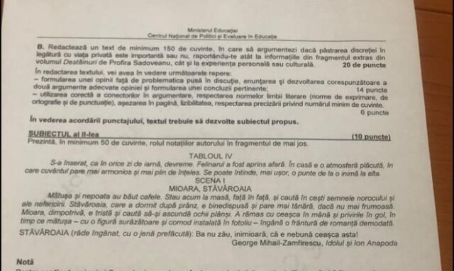 poza simulare 2022