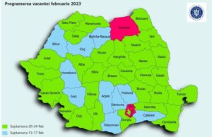 Treizeci de judeţe au decis ca vacanţa din luna februarie să fie în ultima săptămână