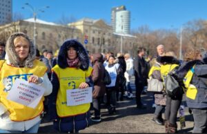 Fotologalerie. Cum a fost la protestul profesorilor