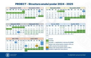 Structura an școlar 2024-2025. Ministerul Educației propune ca 9 septembrie să fie prima zi de școală